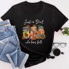 Just A Girl Who Loves Fall Pumpin Spice Latte Cute Autumn T-Shirt