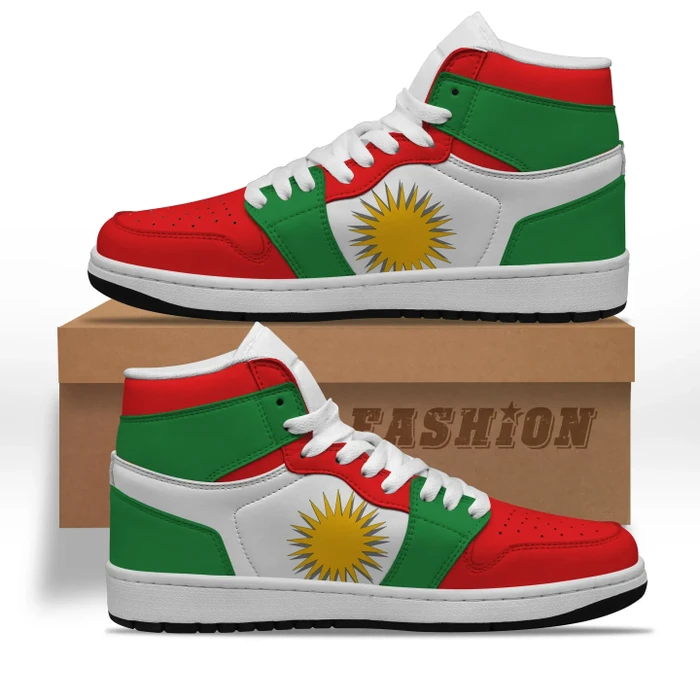 Kurds Flag Sneaker Boots Shoes JD1 Shoes