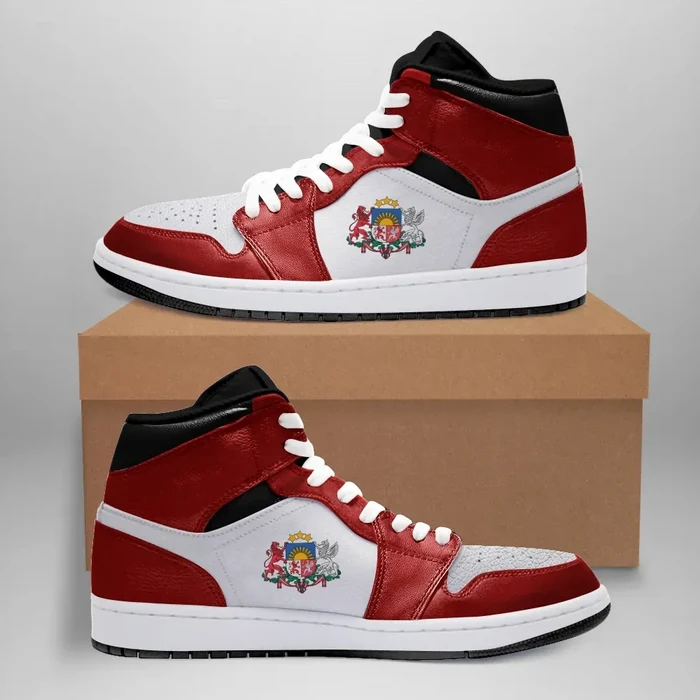 Latvia-High-Sneakers-Air-Jordan-1-Chicago-Style-JD1-Shoes Latvia High Sneakers Air Jordan 1 - Chicago Style JD1 Shoes