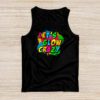 Let Glow Crazy Retro Colorful Quote Group Team Tie Dye Tank Top