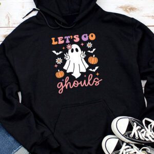 Let's Go Ghouls Ghost Funny Halloween Costume Kid Girl Women Hoodie