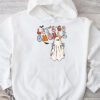 Let's Go Ghouls Ghost Funny Halloween Costume Kid Girl Women Hoodie