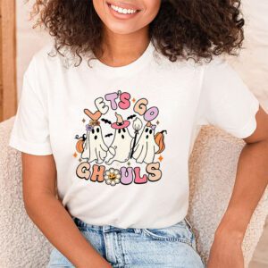 Lets Go Ghouls Ghost Funny Halloween Costume Kid Girl Women T Shirt 1 5