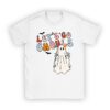 Let's Go Ghouls Ghost Funny Halloween Costume Kid Girl Women T-Shirt