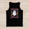 Let's Go Ghouls Ghost Funny Halloween Costume Kid Girl Women Tank Top