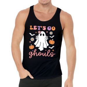 Lets Go Ghouls Ghost Funny Halloween Costume Kid Girl Women Tank Top 3