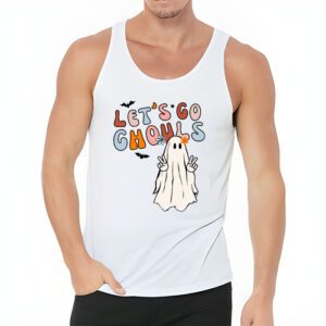 Lets Go Ghouls Ghost Funny Halloween Costume Kid Girl Women Tank Top 3 4