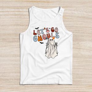 Let’s Go Ghouls Ghost Funny Halloween Shirts Kid Girl Women Tank Top