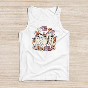 Let’s Go Ghouls Ghost Funny Halloween Shirts Kid Girl Women Tank Top