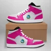 Liberia High Sneakers Air Jordan 1 - Mid Hyper Pink White JD1 Shoes