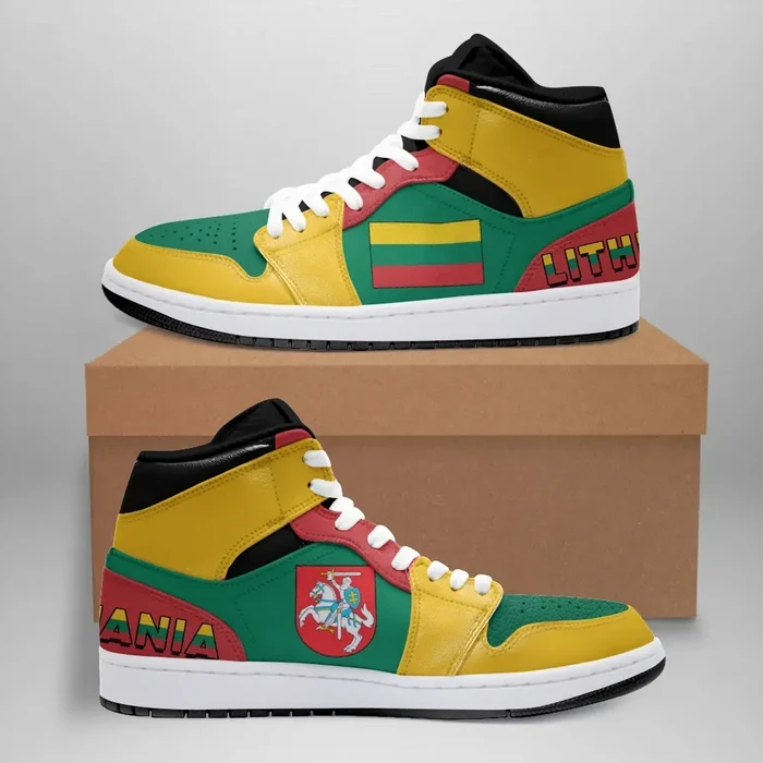 Lithuania High Sneakers Air Jordan 1 - Basic Style JD1 Shoes