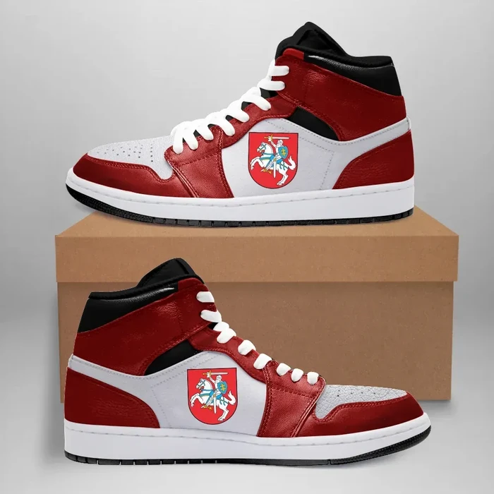 Lithuania High Sneakers Air Jordan 1 - Chicago Style JD1 Shoes