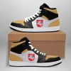 Lithuania High Sneakers Air Jordan 1 - Retro Gold Toe JD1 Shoes