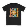 Love Peace Sign 60's 70's Costume Party Outfit Groovy Hippie T-Shirt