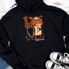 Love Turkey Thanksgiving Nurse Life Fall Scrub Top Women Hoodie