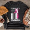 Mens Husband Of A Warrior Breast Cancer Awareness Longsleeve Tee