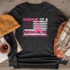 Mens Husband Of A Warrior Breast Cancer Awareness Longsleeve Tee