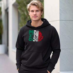 Mexican Independence Day Mexico Flag Eagle Men Women Kids Hoodie 2 1