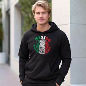 Mexican Independence Day Mexico Flag Eagle Men Women Kids Hoodie 2 4