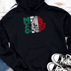 Mexican Independence Day Mexico Flag Eagle Men Women Kids Hoodie