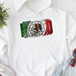 Mexican Independence Day Mexico Flag Eagle Men Women Kids Hoodie
