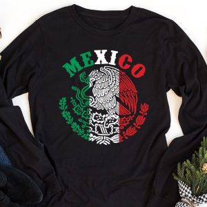 Mexican Independence Day Mexico Flag Eagle Men Women Kids Longsleeve Tee 1 4