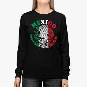Mexican Independence Day Mexico Flag Eagle Men Women Kids Longsleeve Tee 2 4