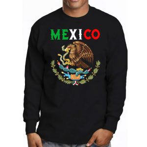 Mexican Independence Day Mexico Flag Eagle Men Women Kids Longsleeve Tee 3