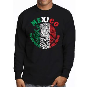 Mexican Independence Day Mexico Flag Eagle Men Women Kids Longsleeve Tee 3 4