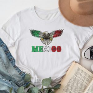 Mexican Independence Day Mexico Flag Eagle Men Women Kids T Shirt 1 3