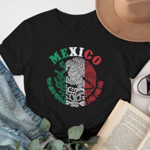 Mexican Independence Day Mexico Flag Eagle Men Women Kids T Shirt 1 4