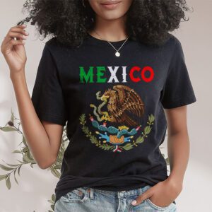 Mexican Independence Day Mexico Flag Eagle Men Women Kids T Shirt 2