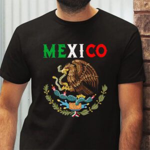 Mexican Independence Day Mexico Flag Eagle Men Women Kids T Shirt 3