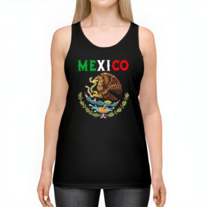 Mexican Independence Day Mexico Flag Eagle Men Women Kids Tank Top 2