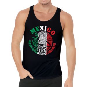 Mexican Independence Day Mexico Flag Eagle Men Women Kids Tank Top 3 4
