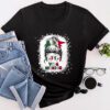 Mexican Independence Funny Viva Mexico Messy Bun Hair T-Shirt