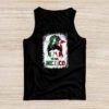 Mexican Independence Funny Viva Mexico Messy Bun Hair Tank Top