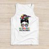 National Hispanic Heritage Month Messy Bun Latin Flags Tank Top