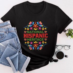 Hispanic Heritage Shirts Special Floral Gift T-Shirt