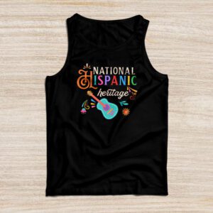 Hispanic Heritage Shirts Special Floral Gift Tank Top