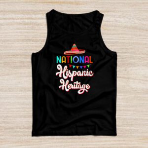 Hispanic Heritage Shirts Special Floral Gift Tank Top