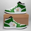 New Zealand High Sneakers Air Jordan 1 - Pine Green JD1 Shoes