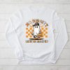 No Diggity Bout To Bag It Up Cute Ghost Halloween Kids Candy Longsleeve Tee 2