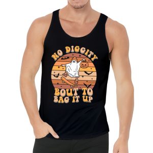 No Diggity Bout To Bag It Up Cute Ghost Halloween Kids Candy Tank Top 2 3 2