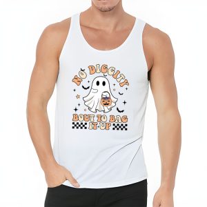 No Diggity Bout To Bag It Up Cute Ghost Halloween Kids Candy Tank Top 2 3 4