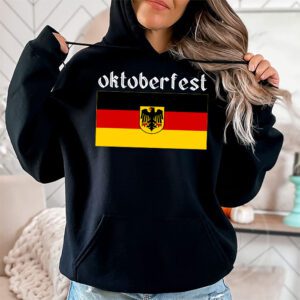 OKTOBERFEST Vintage German Flag Coat of Arms Banner Crest Hoodie 1 1