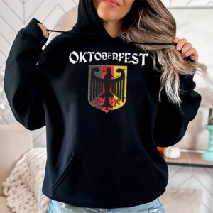 OKTOBERFEST Vintage German Flag Coat of Arms Banner Crest Hoodie 1 3