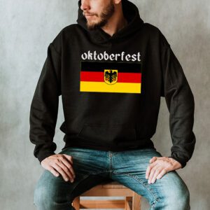 OKTOBERFEST Vintage German Flag Coat of Arms Banner Crest Hoodie 2 1