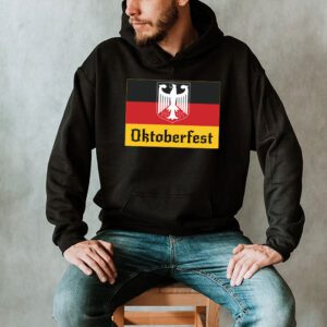 OKTOBERFEST Vintage German Flag Coat of Arms Banner Crest Hoodie 2 2