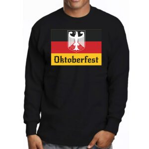 OKTOBERFEST Vintage German Flag Coat of Arms Banner Crest Longsleeve Tee 3 2